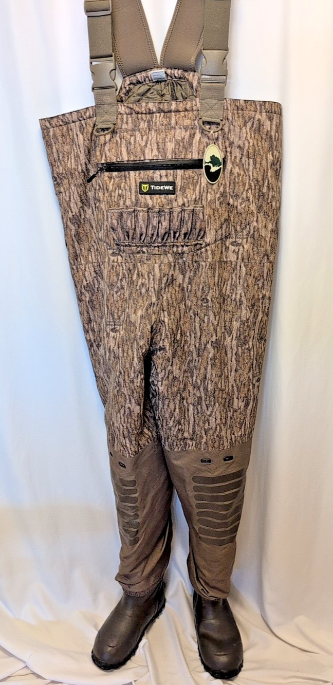 TideWe mossy oak NWT Size 10 Men's Multicolor Overalls boots cammo no belt/acces